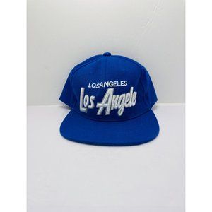 Vintage Los Angeles SnapBack Hat Blue